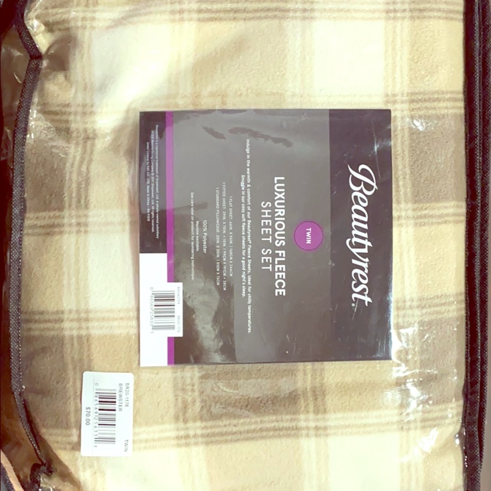 COPY - Luxurious fleece sheet set